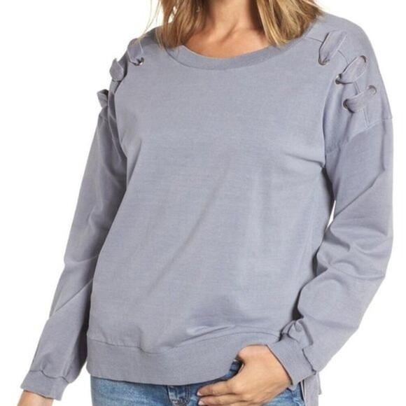 BILLY T Lace Up Sweatshirt  - Picture 11 of 11